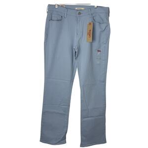 Levi’s Pants Women 32/14 Powder Blue 505 Straight Leg Stretch Casual Spring